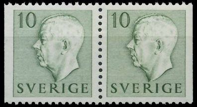 Schweden DS GUSTAV-VI Nr 356Dl Dr postfrisch WAAGR PAAR SDB0FBA