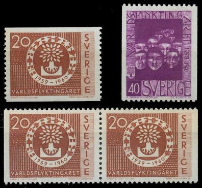 Schweden 1960 Nr 457-458 postfrisch SDBA316
