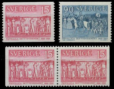 Schweden 1960 Nr 459-460 postfrisch SDBA342