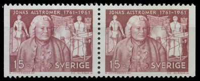 Schweden 1961 Nr 473Dl Dr postfrisch WAAGR PAAR SDBA4F2