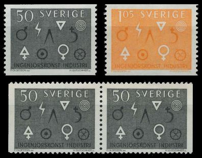Schweden 1963 Nr 506-507 postfrisch SDBA73E