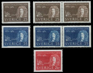 Schweden 1963 Nr 508-510 postfrisch SDBA77E