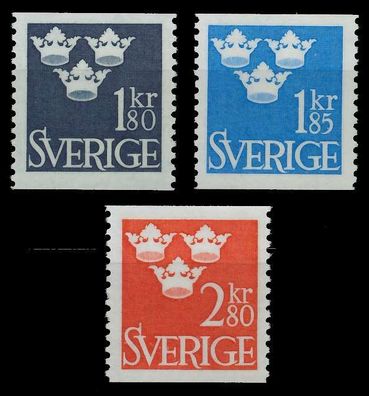 Schweden DS 3 KRONEN Nr 570-572 postfrisch XA915A2