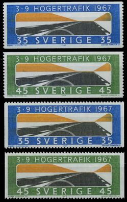 Schweden 1967 Nr 588-589 postfrisch SDBF336
