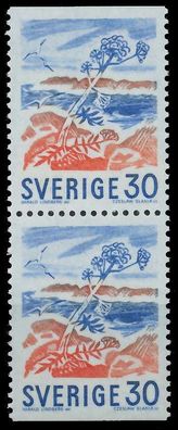 Schweden 1967 Nr 592Do Du postfrisch SENKR PAAR SDBF39A
