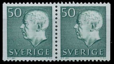 Schweden DS GUSTAV-VI Nr 598Dl Dr postfrisch WAAGR PAAR SDBF3D6