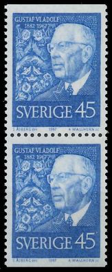 Schweden 1967 Nr 594Do Du postfrisch SENKR PAAR SDBF40E