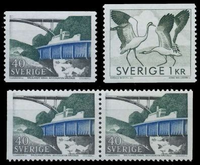 Schweden 1968 Nr 599-600 postfrisch SDBF48E
