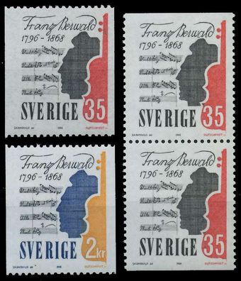 Schweden 1968 Nr 601-602 postfrisch SDBF4D2