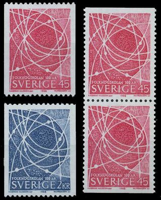 Schweden 1968 Nr 614-615 postfrisch SE03552