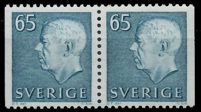 Schweden DS GUSTAV-VI Nr 715Dl Dr postfrisch WAAGR PAAR SE0362A