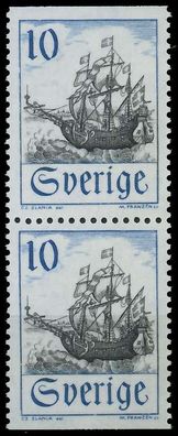 Schweden 1967 Nr 591Do Du postfrisch SENKR PAAR SE036DA