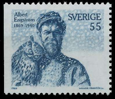 Schweden 1969 Nr 637Dl postfrisch SE0377A
