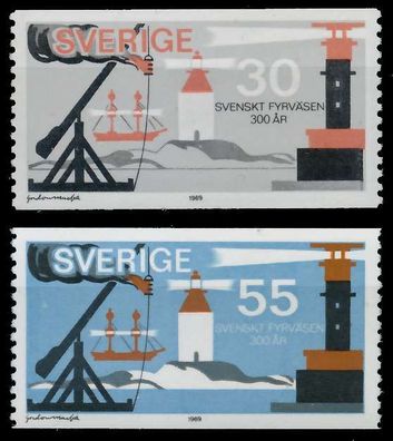 Schweden 1969 Nr 655-656 postfrisch SE0385A