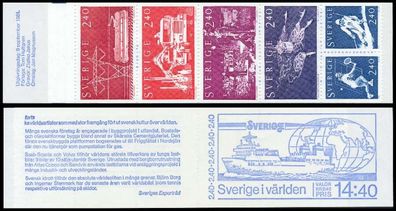 Schweden Markenheftchen Nr MH 84 postfrisch XA9716E