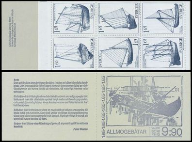 Schweden Markenheftchen Nr MH 83 postfrisch XA9720E