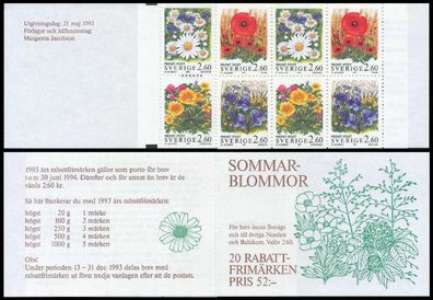 Schweden Markenheftchen Nr MH 183 postfrisch XA97316