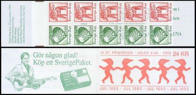 Schweden Markenheftchen Nr MH 187 postfrisch XAA0A76