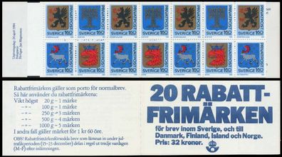 Schweden Markenheftchen Nr MH 98 postfrisch XAA0AEA