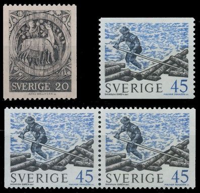 Schweden 1970 Nr 665-666 postfrisch SE1A3A6