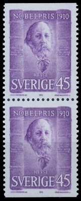 Schweden 1970 Nr 697Do Du postfrisch SENKR PAAR SE1A4AA