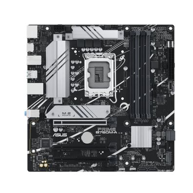 ASUS PRIME B760M-A-CSM microATX/Intel B760/4 x DDR5-RAM/4 x SATA 6Gb/s (RAID 0,1,5,10