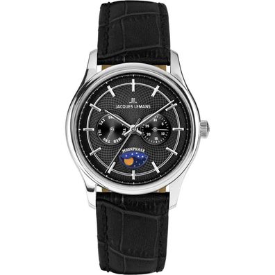 Jacques Lemans - 1-2213A - Armbanduhr - Herren - Quarz - Derby