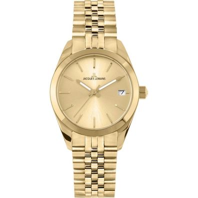 Jacques Lemans - 1-2132F - Armbanduhr - Damen - Quarz - Derby