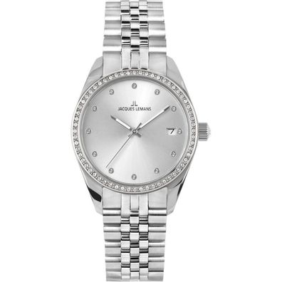 Jacques Lemans - 1-2133D - Armbanduhr - Damen - Quarz - Derby