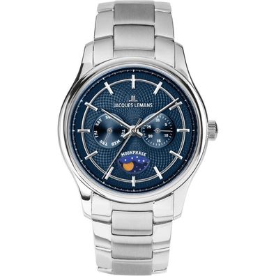Jacques Lemans - 1-2213K - Armbanduhr - Herren - Quarz - Derby