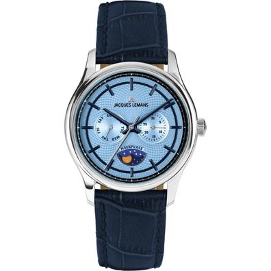 Jacques Lemans - 1-2213F - Armbanduhr - Herren - Quarz - Derby