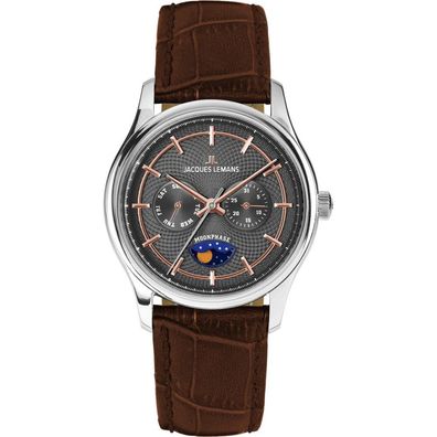 Jacques Lemans - 1-2213E - Armbanduhr - Herren - Quarz - Derby