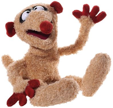 Heunec Erdmännchen Henry Handspielpuppe 35 cm - Jan & Henry