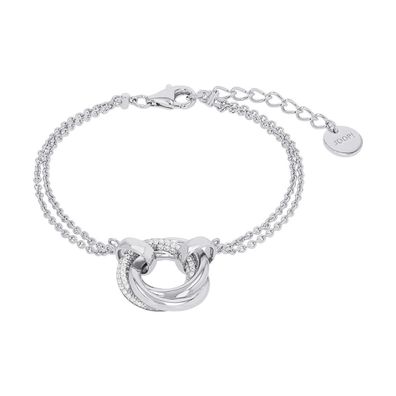 Joop! Damen Armband 2040544 Silber 925, rhodiniert, Zirkonia