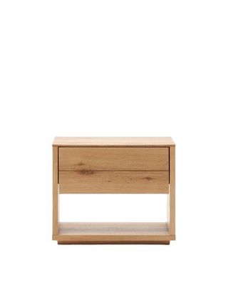 Nachttisch Alguema 60 x 40 x 50 cm Eichenfurnier Nachttisch Tisch Kommode Neu