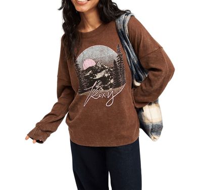ROXY Women Shirt Eastside Midweight chestnut