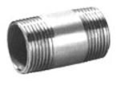 Raccord double pour tuyau n°23 galvanisé, 1 1/2 100 mm