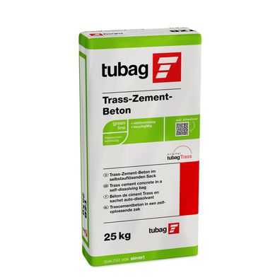 tubag Trass-Zement-Beton TZB C12/15 25kg