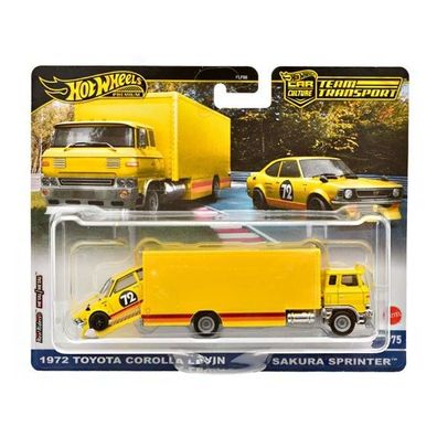 1972 Toyota Corolla Levin + Sakura Sprinter - Hot Wheels Team Transport 1:64 ?