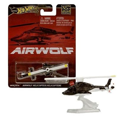 Airwolf Helikopter - Hot Wheels 2025 Pop Culture Entertainment 1:64 NEU ?