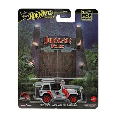 Jurassic Park '92 Jeep Wrangler Sahara - Hot Wheels Entertainment 1:64 ?