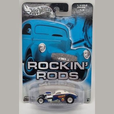 Rockin' Rods 1/4 Mile Coupe - Hot Wheels Real Riders Entertainment 1:64