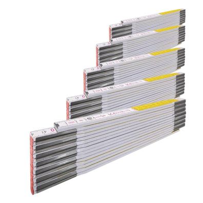 5x Stabila Gliedermaßstab 3 m Holz Type 617/11 im Set