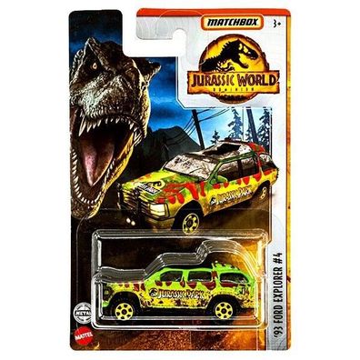 FORD Explorer #4 damaged - Matchbox Jurassic World Dominion Jurassic PARK 1:64 ?