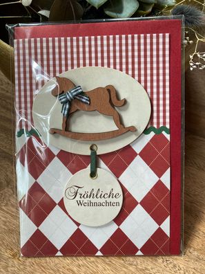 Weihnachtskarte Grußkarte Weihnachten 3873-32