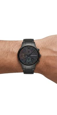 Emporio Armani Chronograph Herrenuhr Edelstahl AR11275