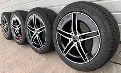 4x Orig Mercedes CLE A236 C236 300e Hybrid 18 Zoll AMG Winterräder A2364011800 7mm