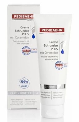Pedibaehr Creme Schrunden PLUS Ceramide 125 ml Fußcreme rissige Fersen