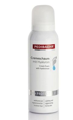 Pedibaehr Cremeschaum Hyaluron 125 ml VEGAN trockene empfindliche Füße