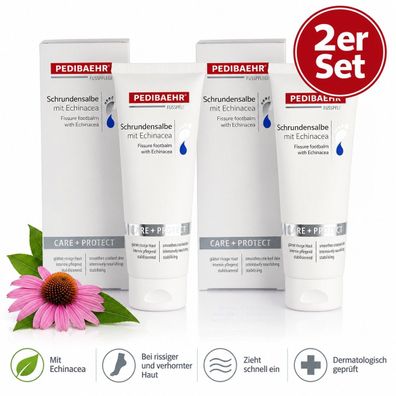 Pedibaehr Schrundensalbe mit Echinacea - 2 × 125 ml